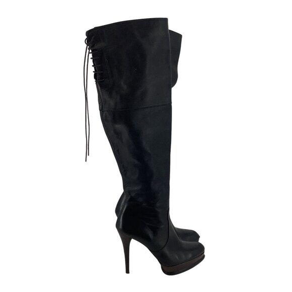 Stuart Weitzman "Arla" Over-the-Knee Boots, Size 6.5 - Picture 6 of 9